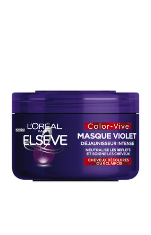 Masques violets - Color Vive - Déjaunisseur Intense - 2 x 250 ml