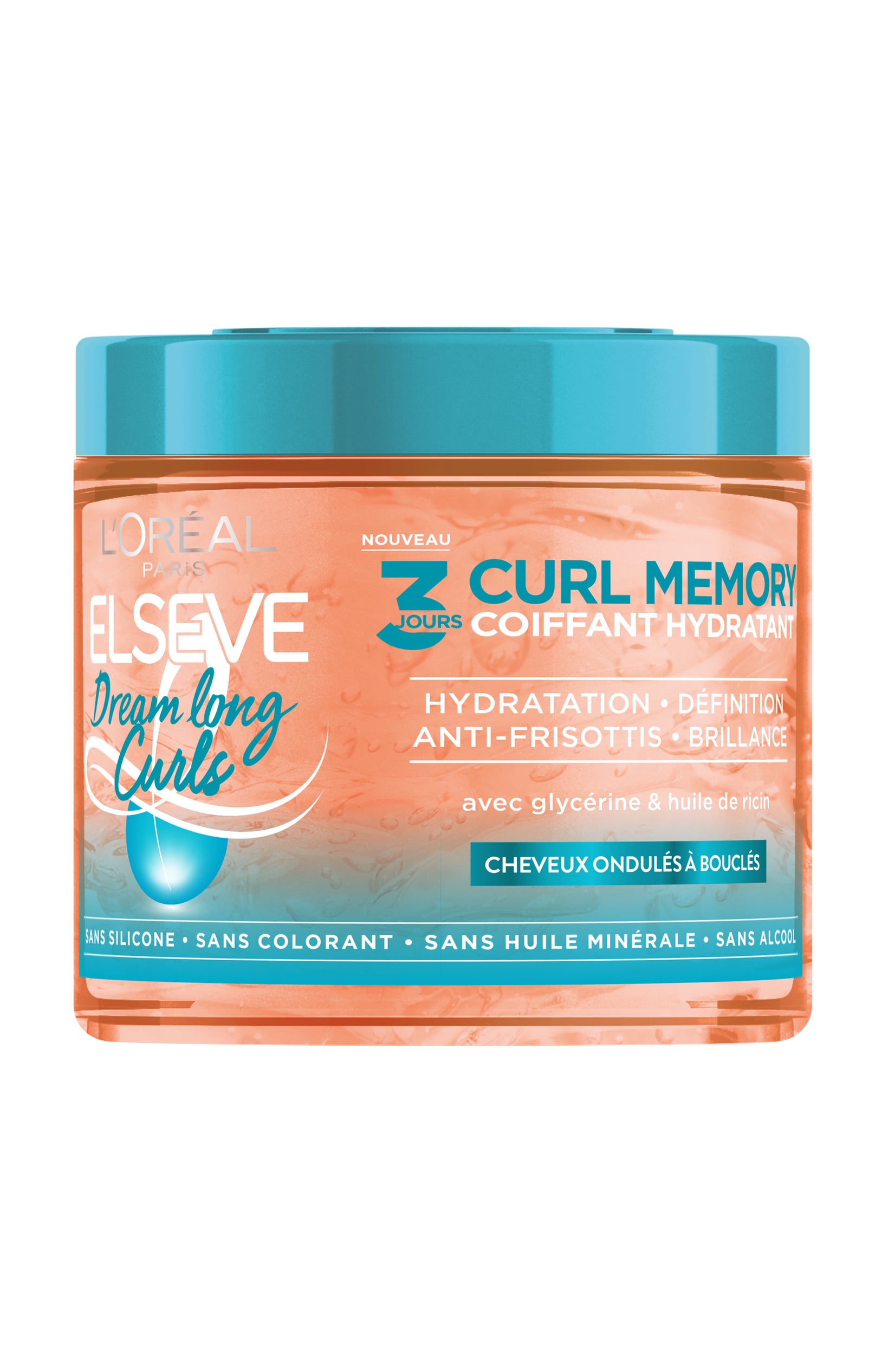 Gel coiffant hydratant - Boucles définies - 400 ml