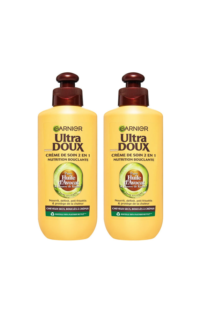 2 crèmes de soin nourrissantes -  Avocat & Beurre de Karité - 200 ml