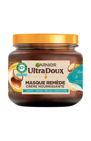 Masque crème nourrissante - Cheveux très secs, indisciplinés - 2 x 340 ml