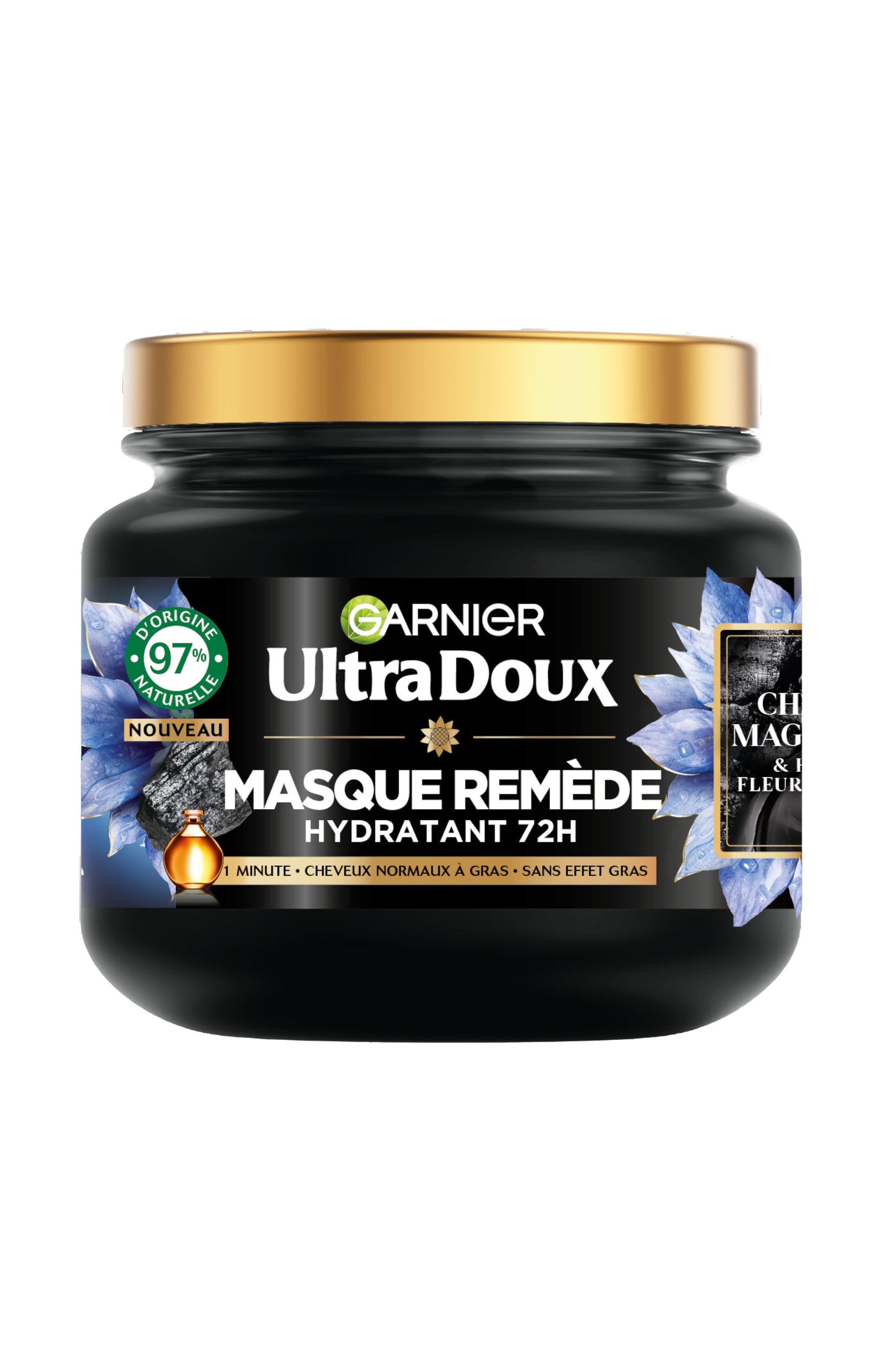 Masque hydratant - Cheveux normaux à gras - 2 x 340 ml