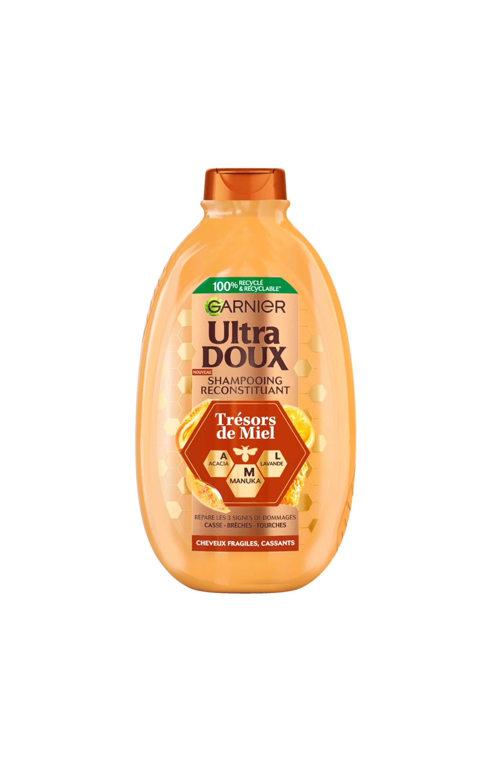 Shampooing reconstituant - Acacia & Lavande - 600 ml