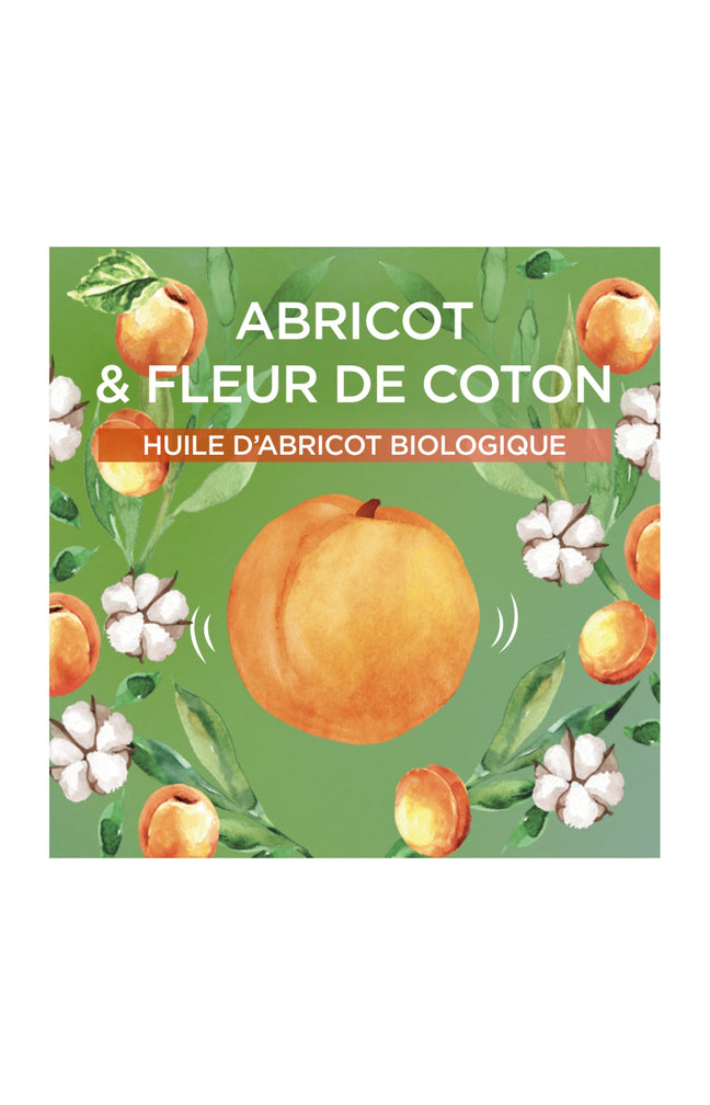 Shampooing démélant 2 en 1 - Huile d'abricot & Fleur de coton - Enfant - 600 ml