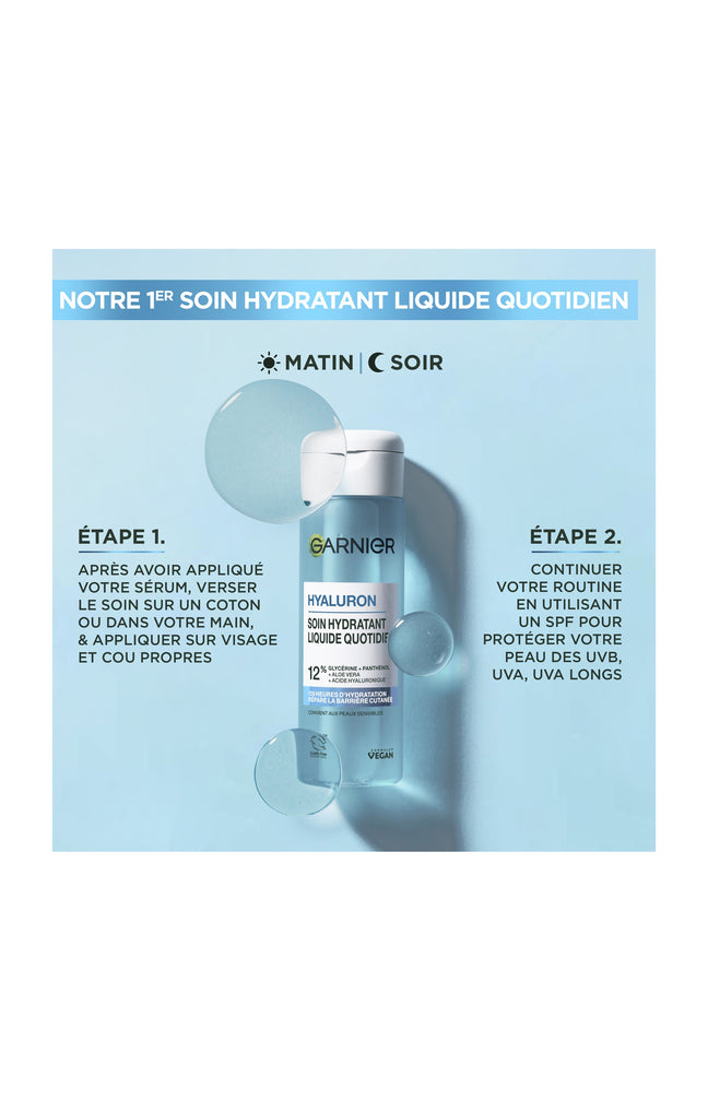 Lotion tonique -Acide hyaluronique -  Visage - 120ml