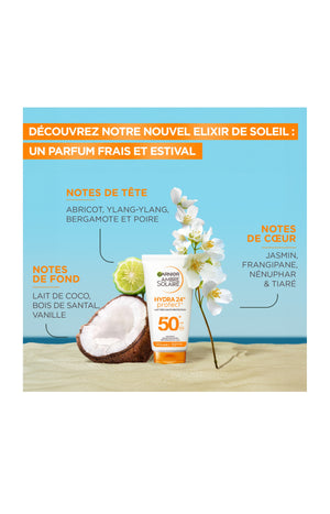 Lait solaire SPF50+ - Hydra 24h Protect - 50 ml