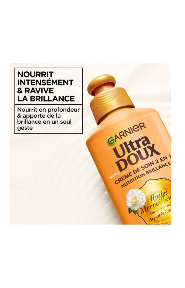 Crèmes de soin nutrition 2 en 1 - Ultra Doux - 2 x 200 ml