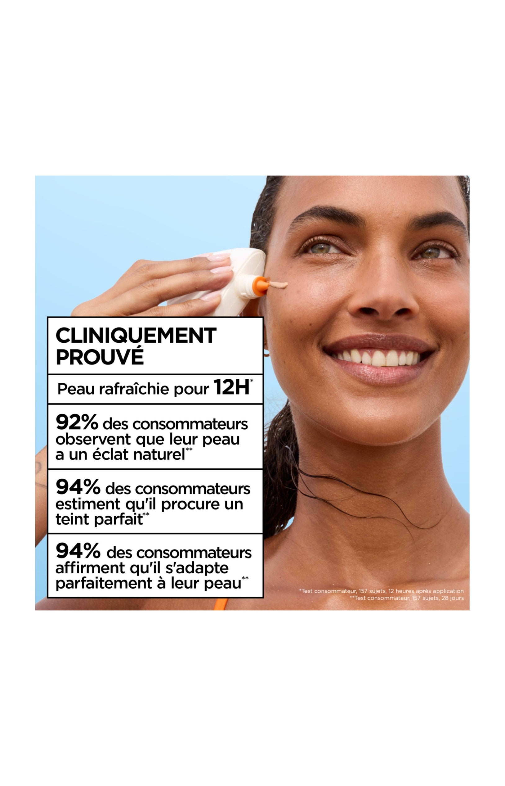 Fluide solaire teinté SPF50+ - Super UV - 40 ml
