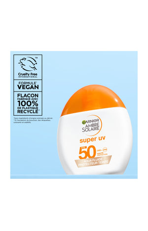 Fluide solaire teinté SPF50+ - Super UV - 40 ml