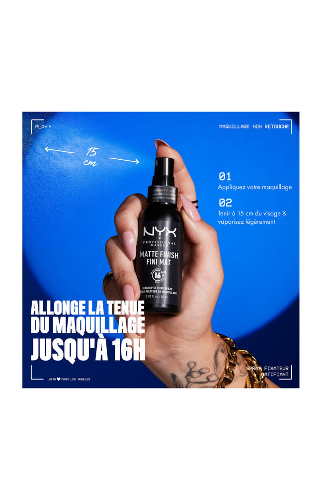 Spray fixateur matifiant - Anti brillance - 2 x 120 ml