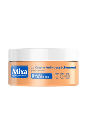 Crème anti dessèchement - Huile d’amande douce & beurre de karité - Corps