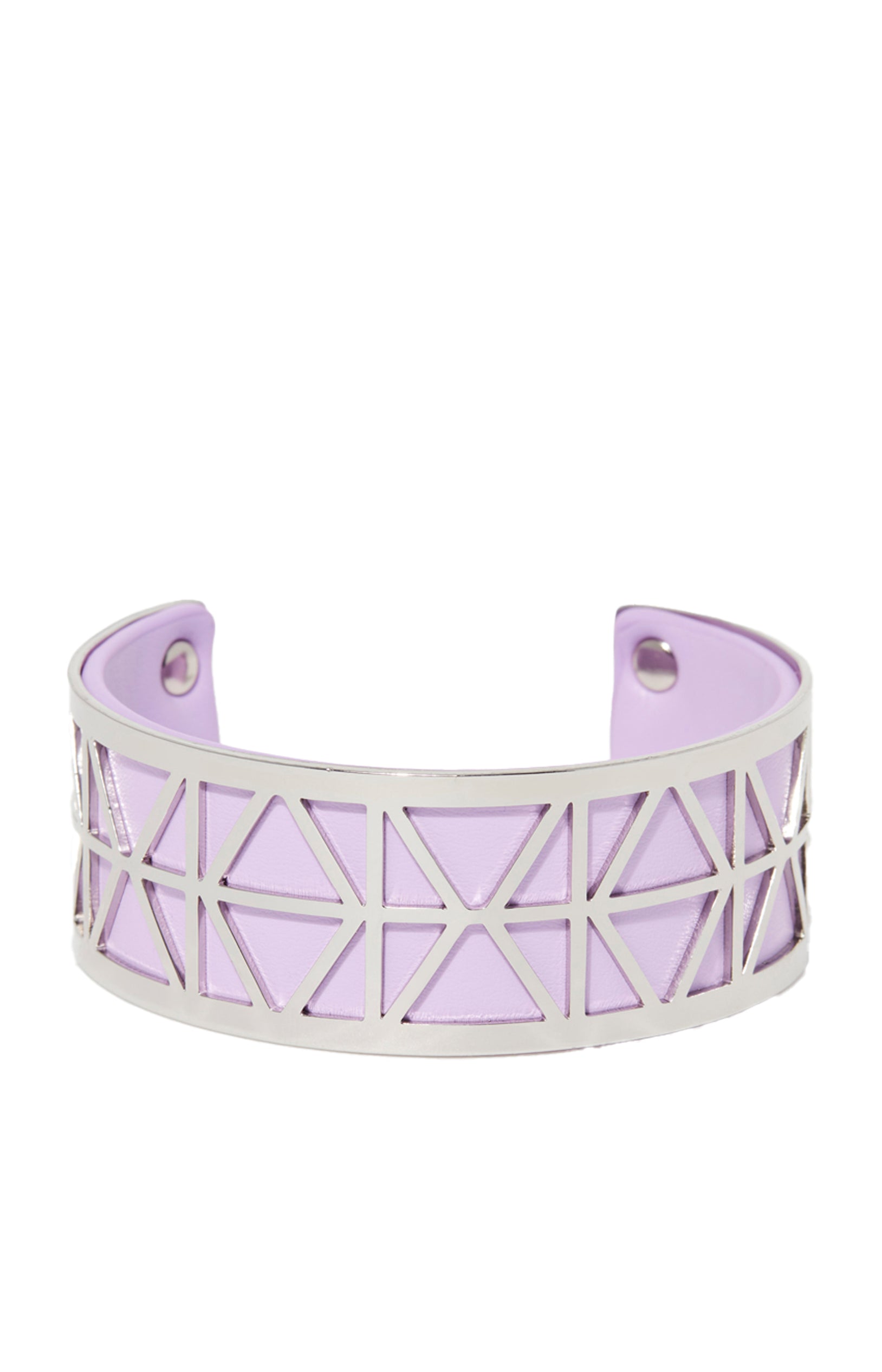 Bracelet émail - Mauve