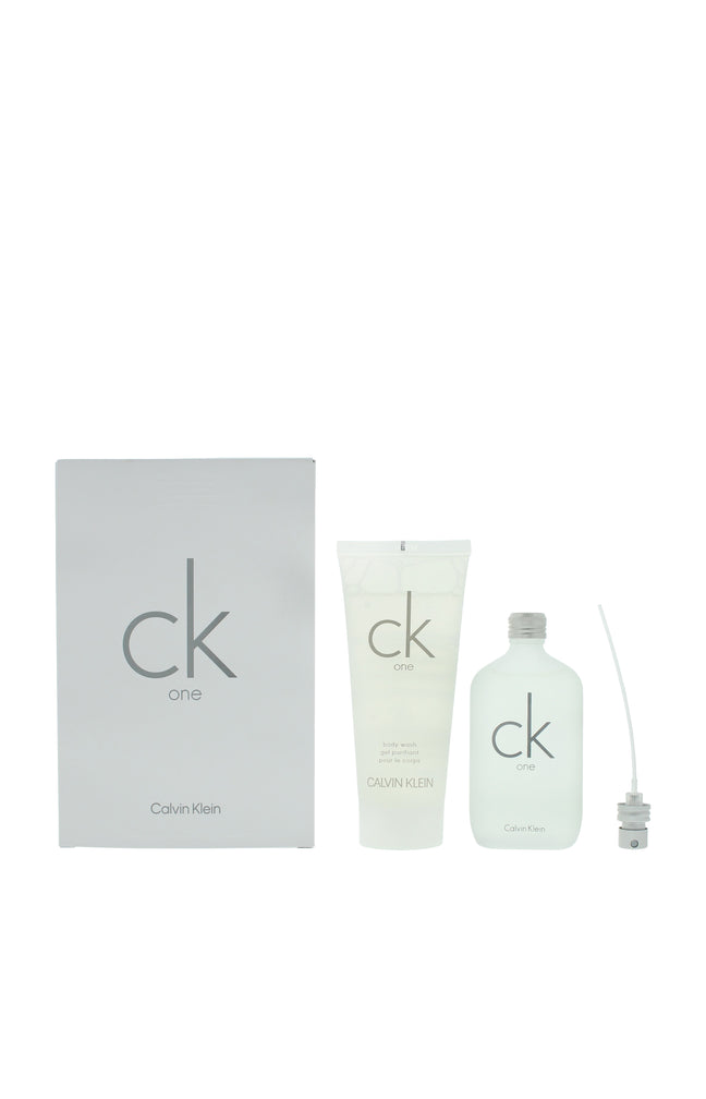 Coffret CK One - Eau de toilette & gel Douche - Hespéridé aromatique