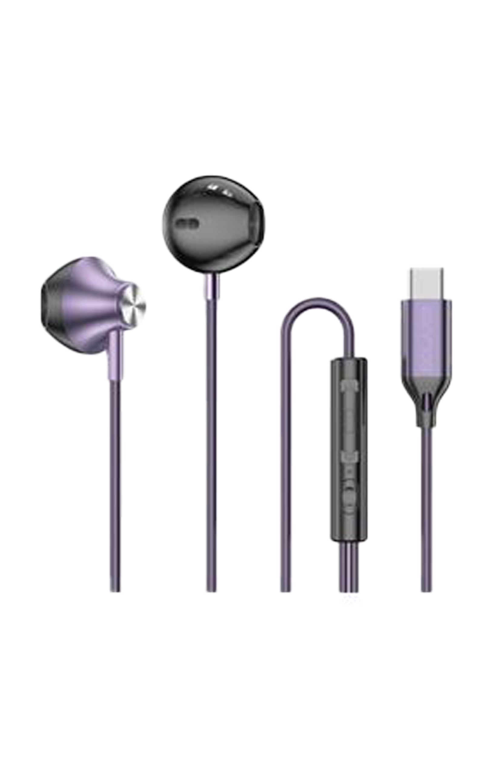 Écouteurs USB-C 1 - Jupiter - Violet