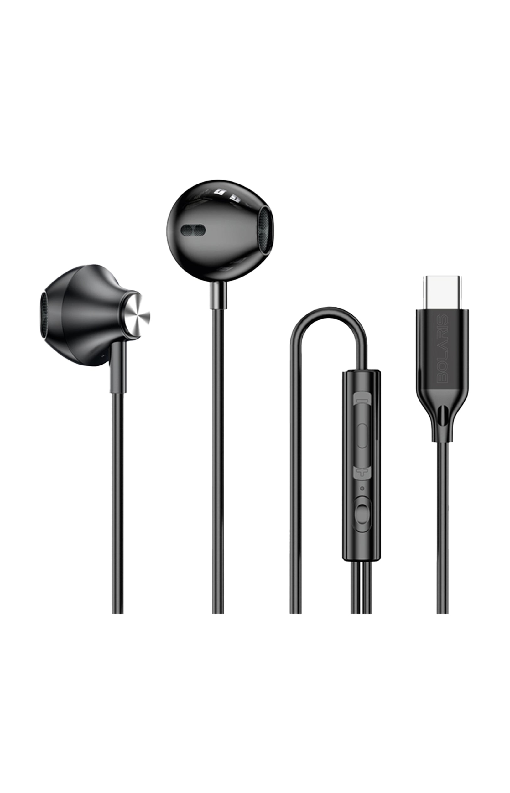 Écouteurs USB-C 2 - Jupiter - Noir