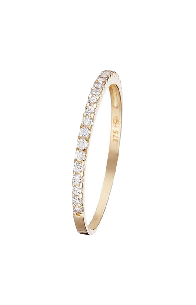 Bague Délicatesse - Or Jaune et Zirconium