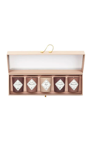 Coffret bougies parfumées - Nude - 5 bougies