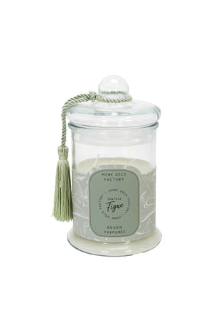 Bougie parfumée - Bonbonnière Verte - 23.5 cm