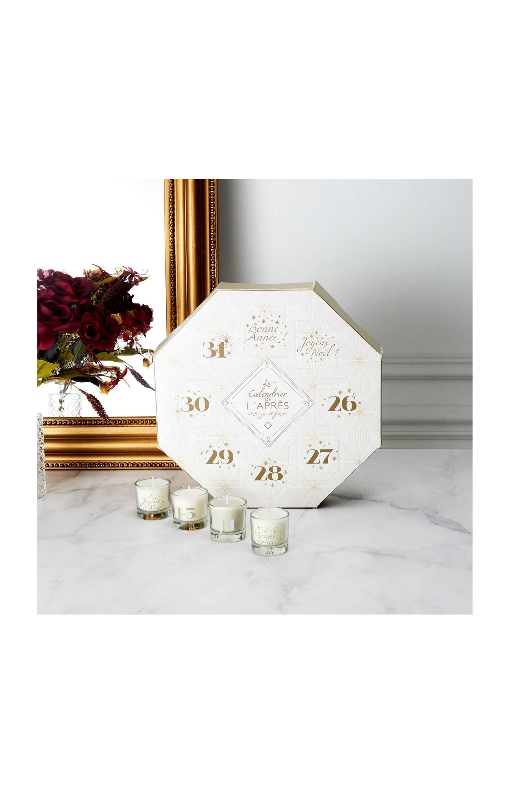 Calendrier de l'Après - Bougies parfumées - 8 produits