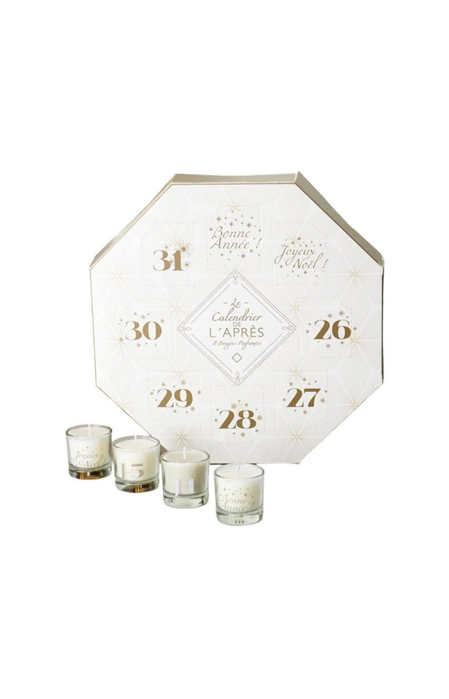 Calendrier de l'Après - Bougies parfumées - 8 produits