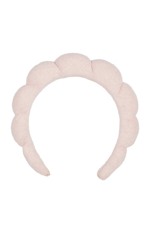 Serre-tête microfibre - Rose