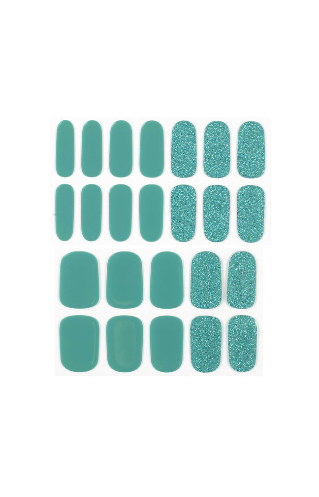 Stickers manucure - Gel Glitter UV – x 24