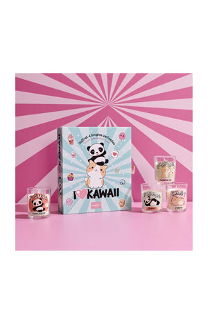 Coffret Kawaii – Bougies parfumées - x 4