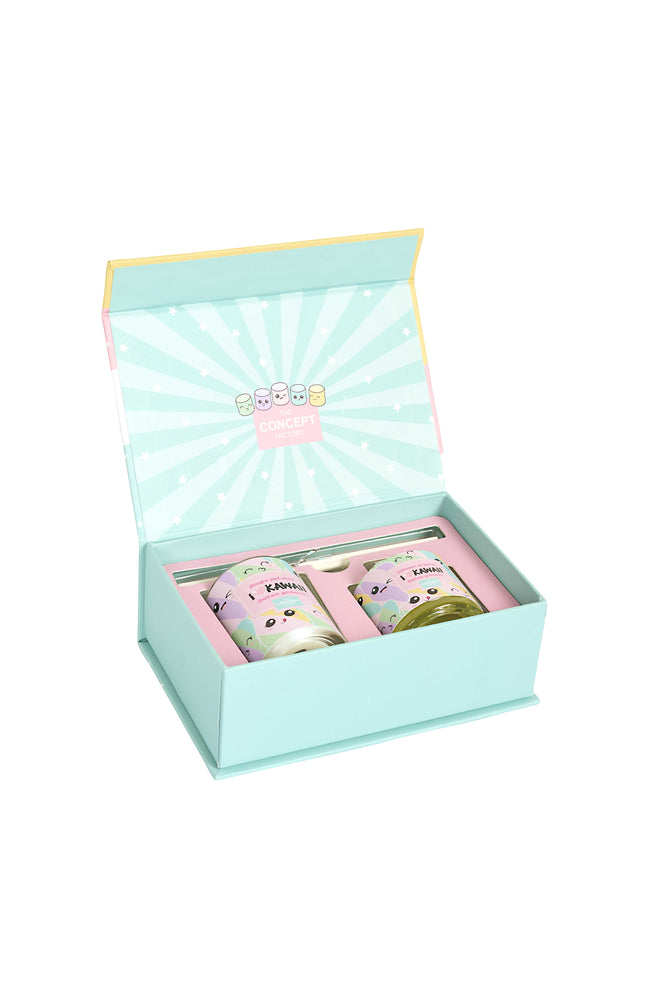 Coffret Kawaii – Bougie parfumée & diffuseur