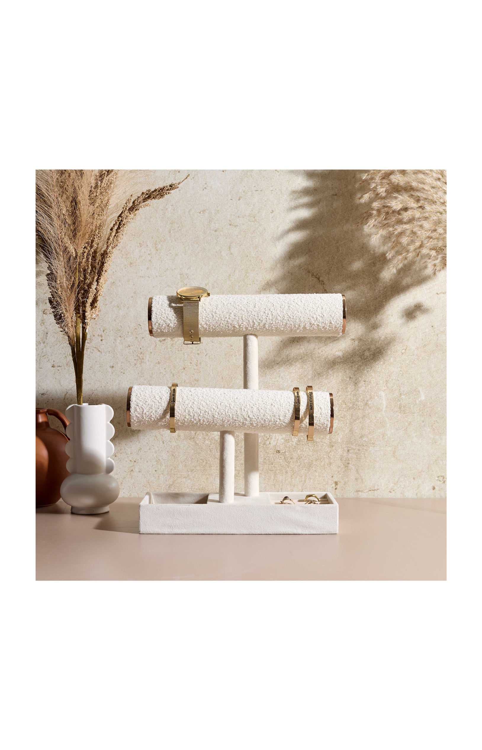 Porte bijoux - Crème