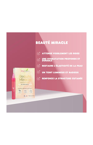 Sticks à boire anti-rides - Beauté miracle - Acide hyaluronique - 14 jours