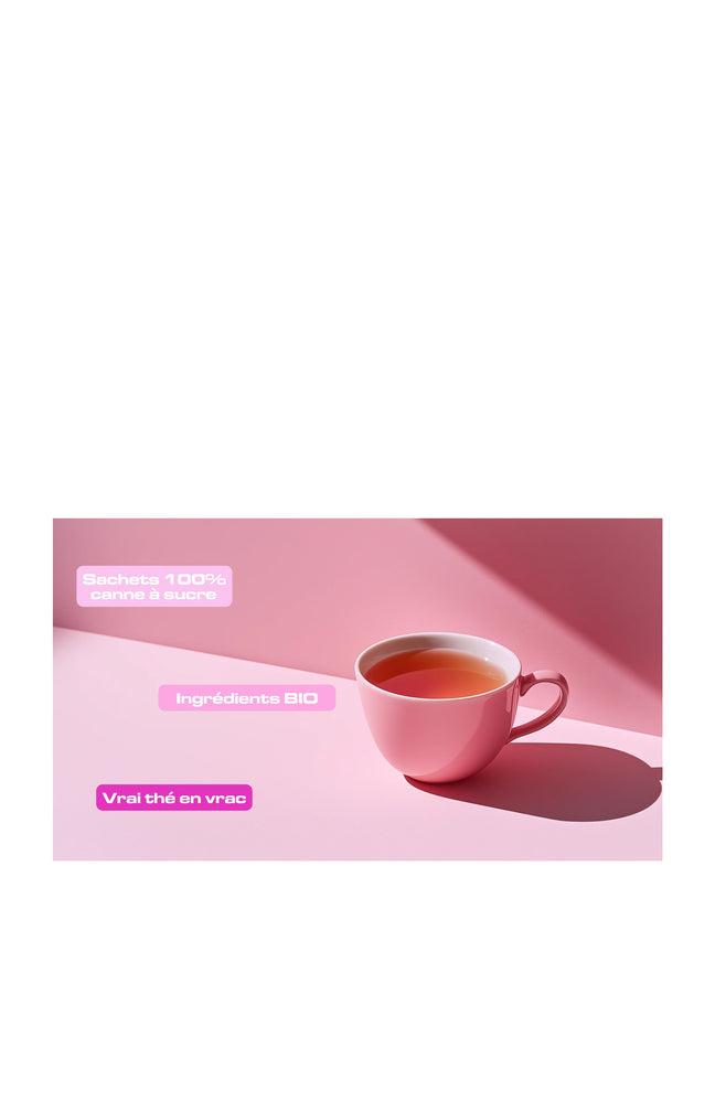 Infusion anti-cellulite bio - Hibiscus & thé vert - 20 sachets