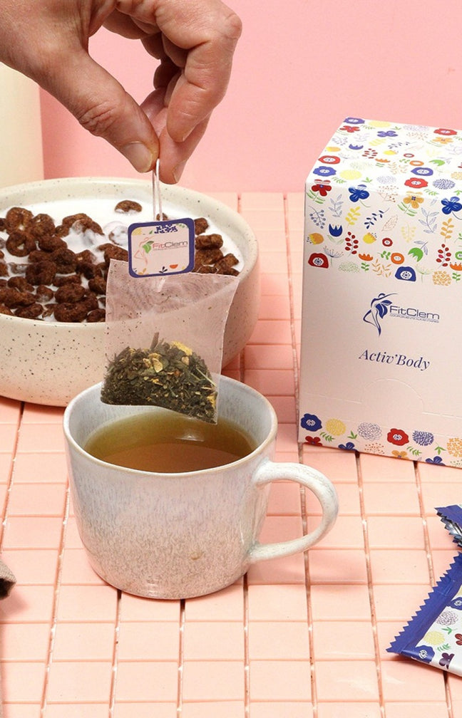 Infusion brûle-graisse bio - Activ' Body - Gingembre & agrumes - 20 sachets