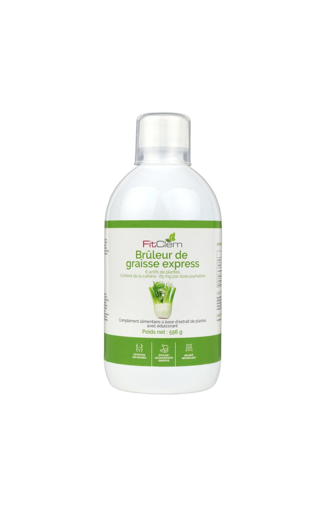 Sirop brûleur de graisse express - Guarana & thé vert - 20 jours