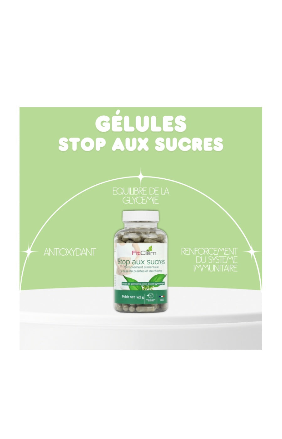 Cure stop aux sucres - Chrome - 1 mois