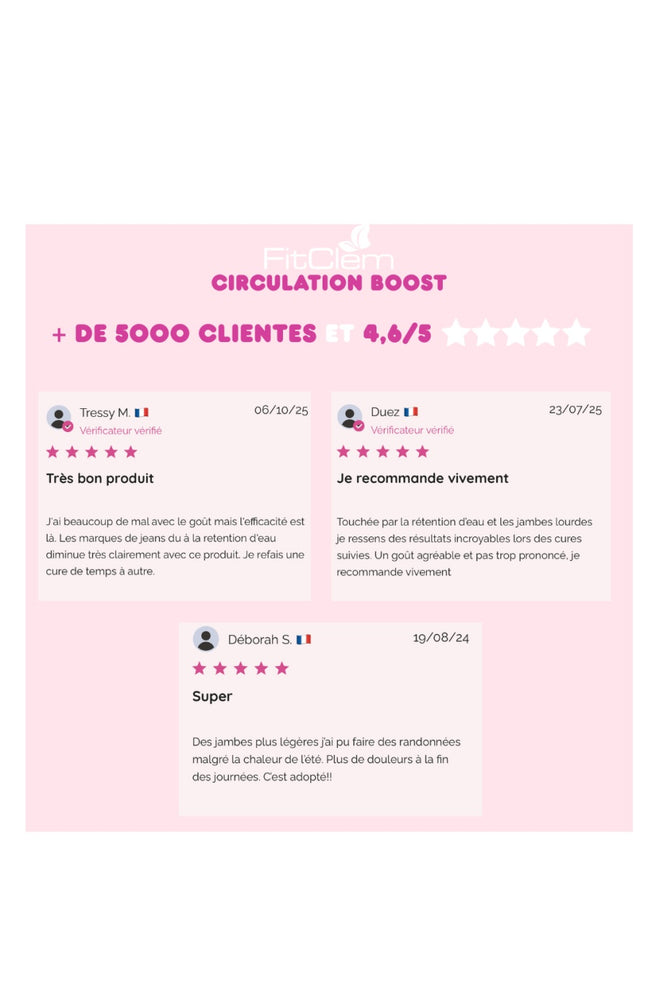 Sirop circulation boost - Vigne rouge - 15 jours