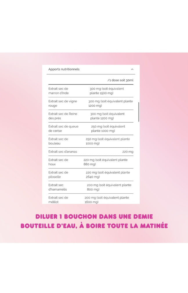 Sirop circulation boost - Vigne rouge - 15 jours