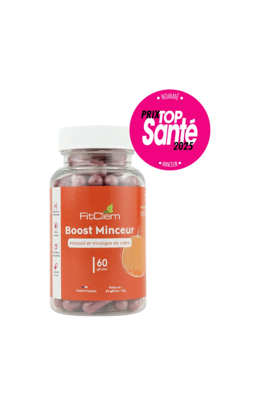 Cure boost minceur - Morosil & vinaigre de cidre - 1 mois