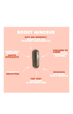 Cure boost minceur - Morosil & vinaigre de cidre - 1 mois