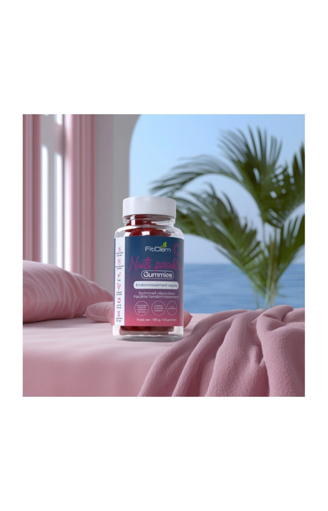Gummies sommeil - Passiflore & camomille - 3 mois