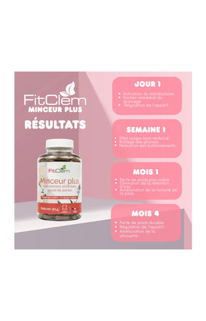 Cure perte de poids & satiété - Minceur Plus - 3 mois