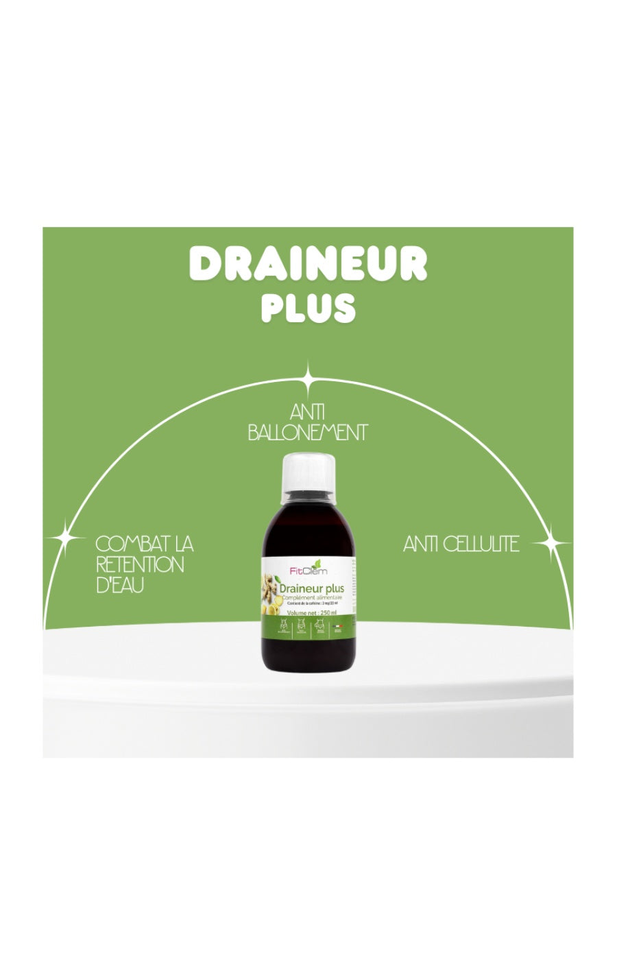 Boisson drainante - Draineur Plus - 15 jours