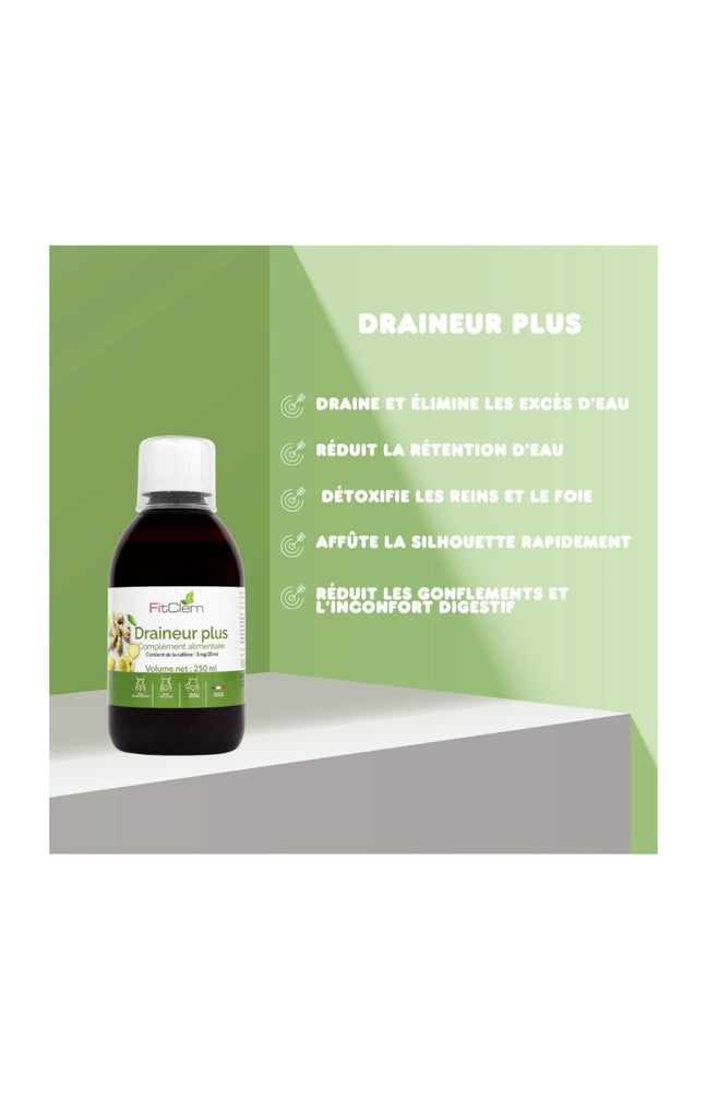 Boisson drainante - Draineur Plus - 15 jours