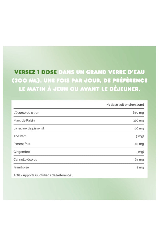 Boisson drainante - Draineur Plus - 15 jours