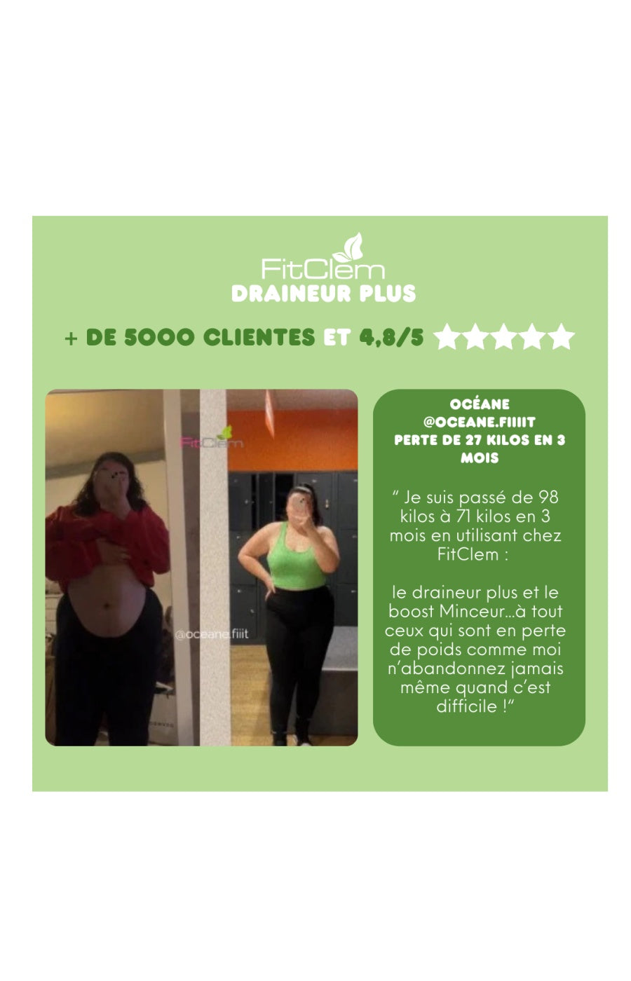 Boisson drainante - Draineur Plus - 15 jours