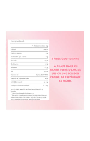 Poudre collagène marin - La Merveille - 1 mois