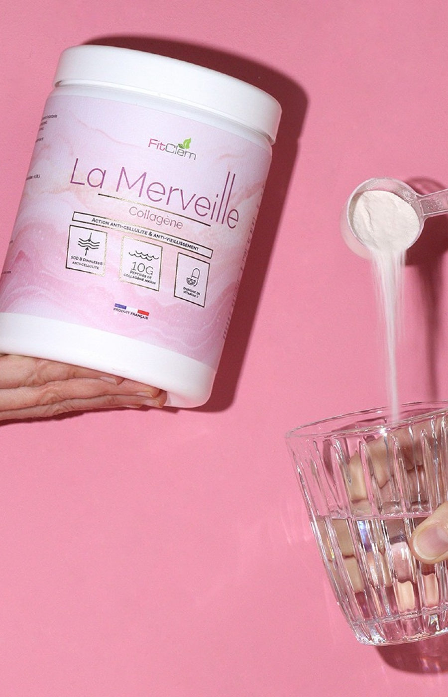 Poudre collagène marin - La Merveille - 1 mois