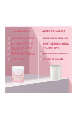 Poudres collagène marin - La Merveille - 3 mois