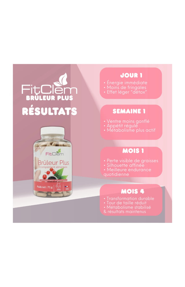 Cure oxydation des graisses incrustées - Brûleur Plus - 1 mois