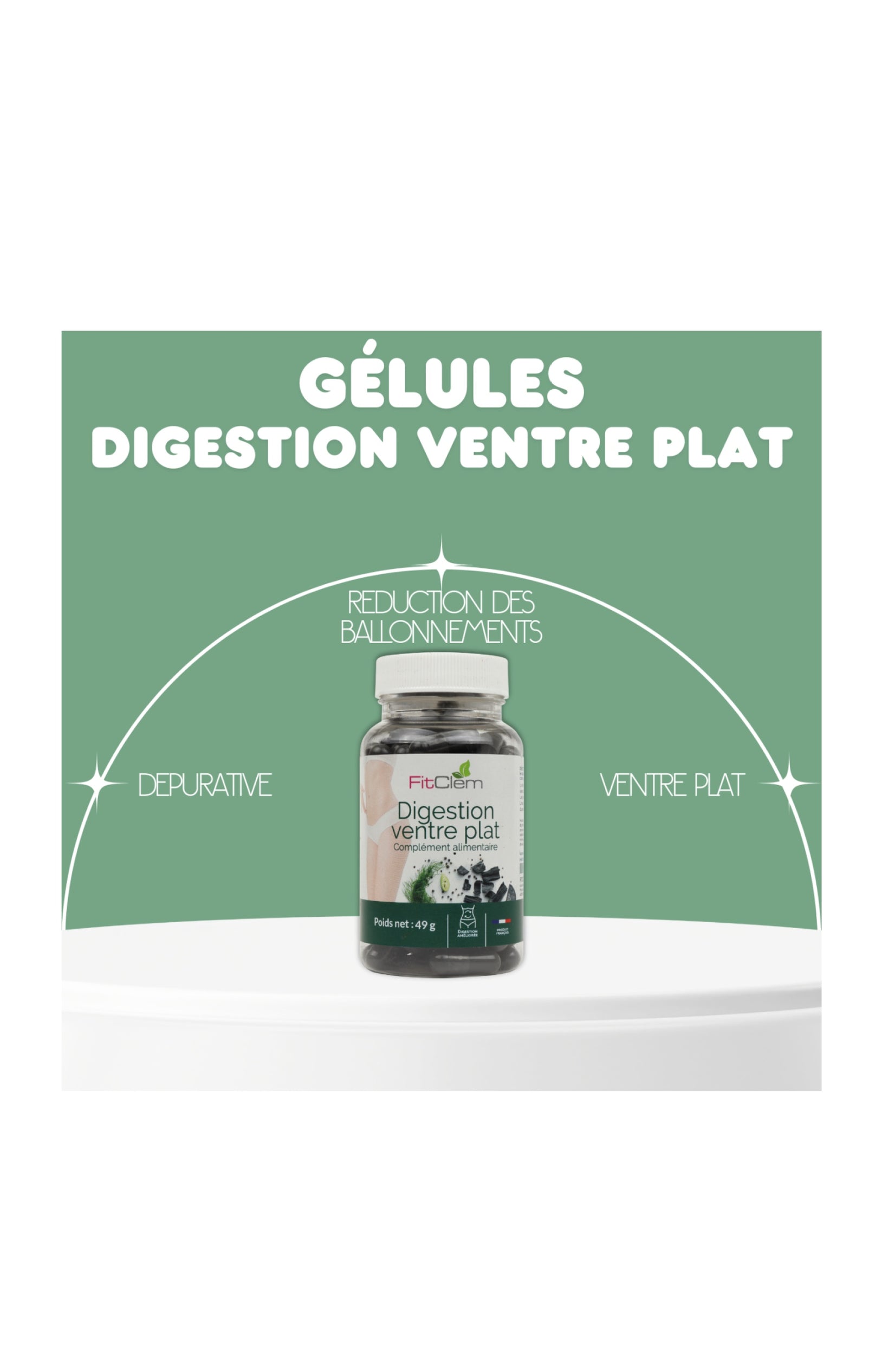 Cure digestion & ventre plat - Probiotiques - 15 jours