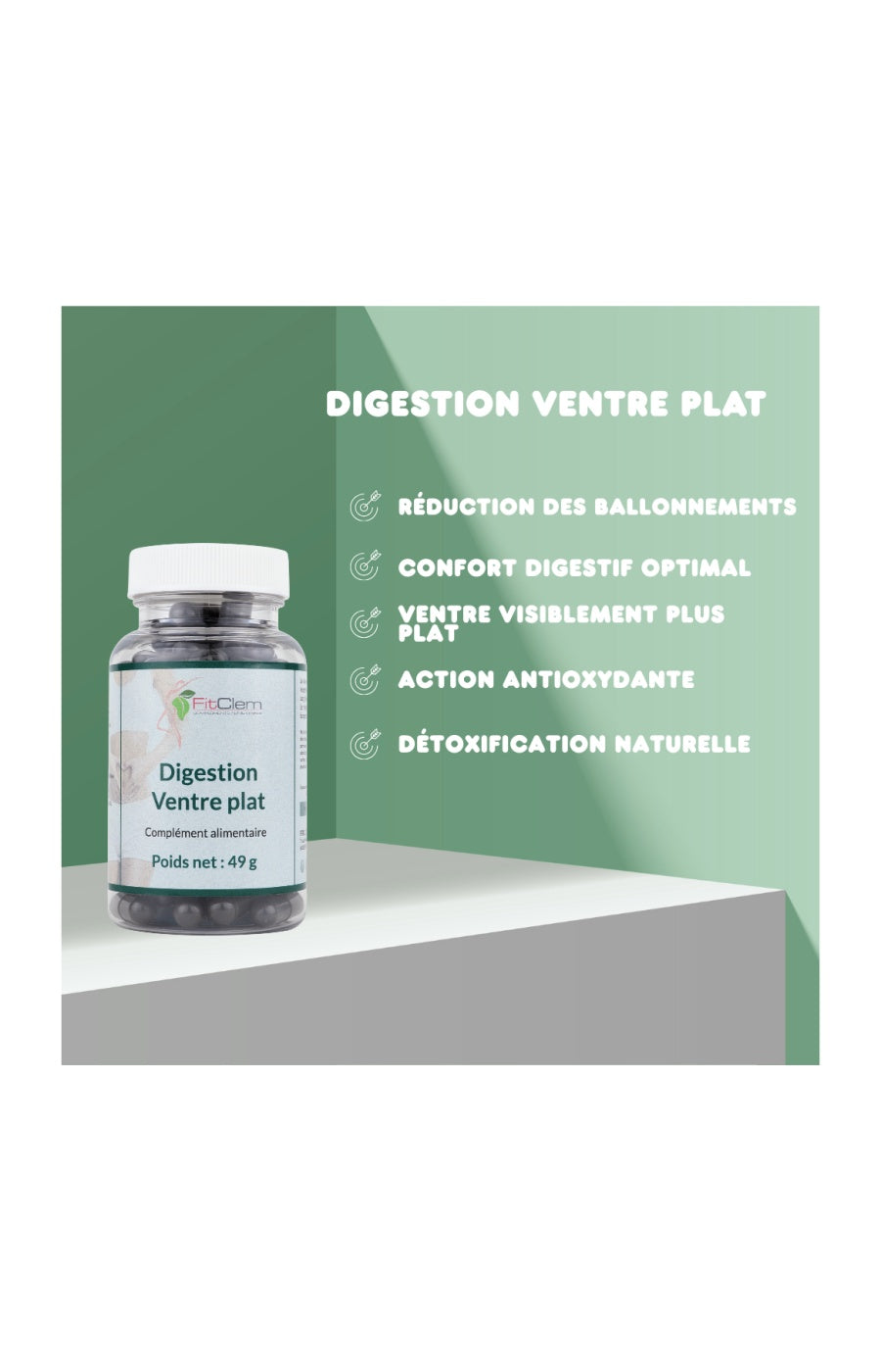Cure digestion & ventre plat - Probiotiques - 15 jours