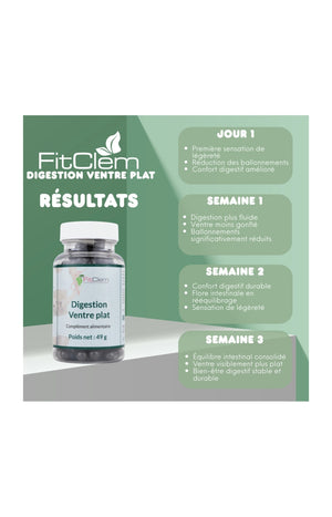 Cure digestion & ventre plat - Probiotiques - 15 jours